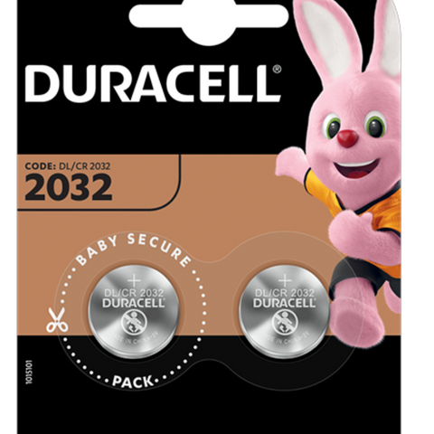 Литиеви батерии CR 2032 Duracell DL2032 - 3V