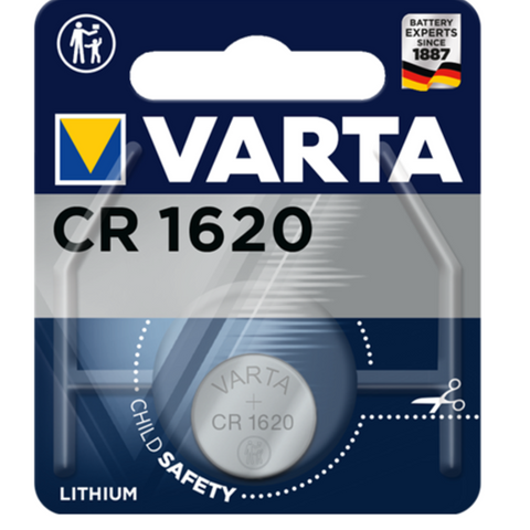 Литиева батерия CR1620 Varta CR 1620 - 3V за часовници, ел. ключове за автомобилни дистанционни