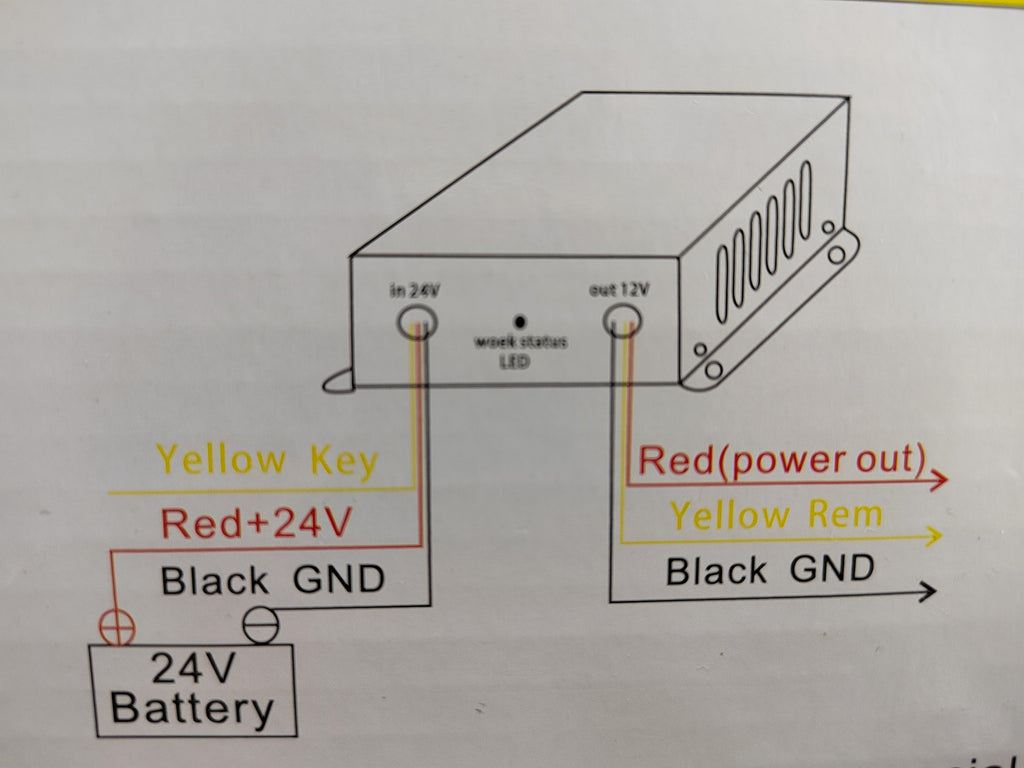 Преобразувател за ток 12V-24V 30А