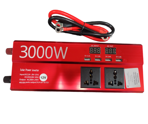 Преобразувател за ток  12V-220V 3000W