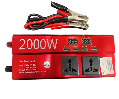 Преобразувател за ток  24V-220V 2000W