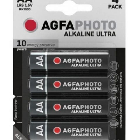 Батерия AGFA AA/LR6 х4 бр./пак ULTRA