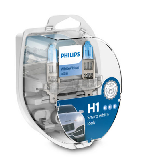 Philips H1 12V 55W P14,5S WhiteVision Ultra